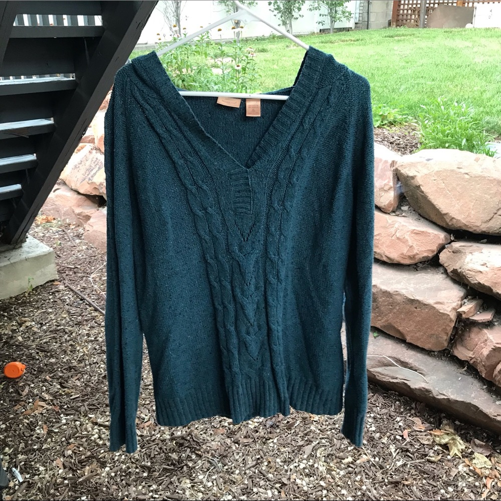 Cozy blue sweater